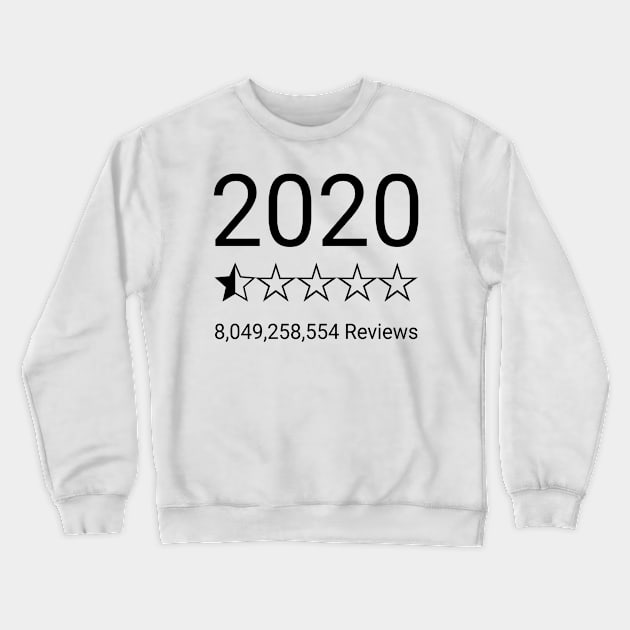 2020 Review Crewneck Sweatshirt by Woozy Swag